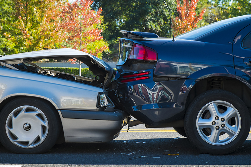 Image of a car accident - Rock Collision Center